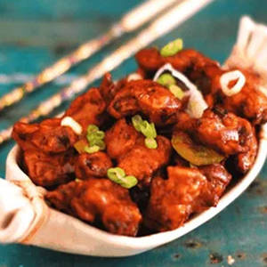 Mushroom Manchurian Dry