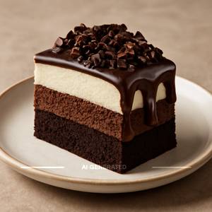 Double Chocolate Trouble Cake  