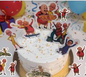 Eggless Motu Patlu Cake [500 Gm]