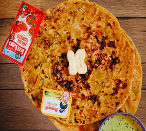 Butter Aloo Paratha