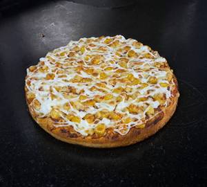 Sweet corn pizza