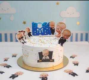 Eggless Boss Baby Cake [500 Gm]