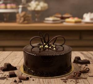 Dark  Chocolate Eggless Cake (500 gm)