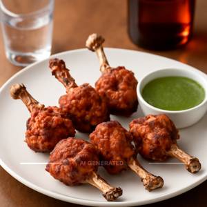 Chatakedar Lollipop (Tos With Cap & Onion)