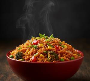 Veg schezwan fried rice