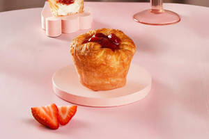 Strawberry Kouign Amann