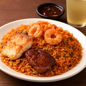 Seafood Triple Schezwan Rice
