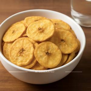 Roasted Mari Banana Wafers 200Gm