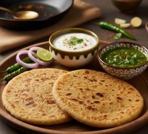 Sattu Paratha (2 Piece)