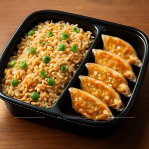 Chahan gyoza bento