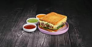 The Classic Veg Club Sandwich