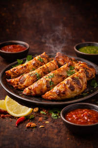 Tandoori Chicken Dumplings