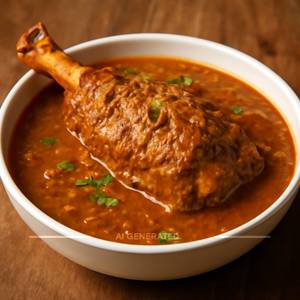 Mutton Raan Zafrani Masala (1Kg Of Meat & Gravy)