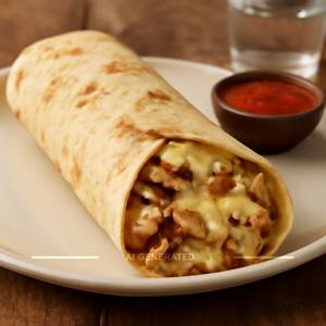 Chicken cheese Shawarma