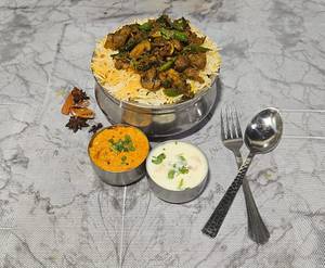 Mushroom Biryani