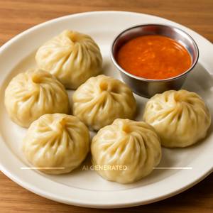 Momos [6 Pieces, 1 Plate]