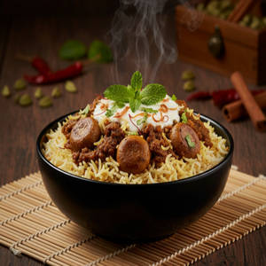 Mushroom Biriyani