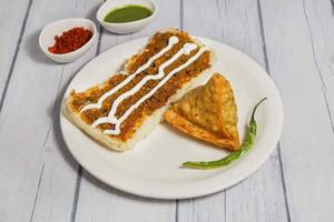 Schezwan Samosa Pav