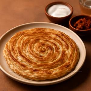 Lachhedar Paratha
