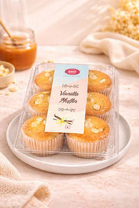 Vanilla Muffin (Pack Of 6) [egg]