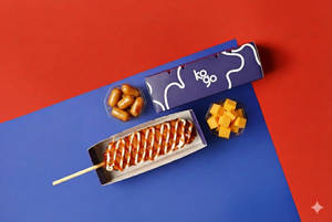 Chicken Cheddar Corn Dog