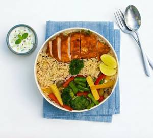 Grilled Chicken Rice Bowl