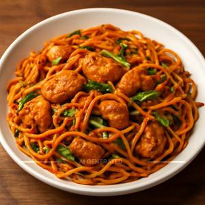 Chicken Schezwan Pepper Fried Noodles