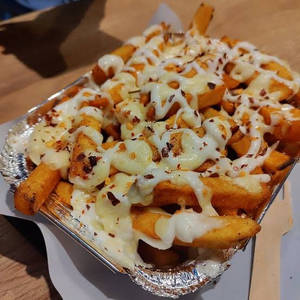 Peri Peri Cheese Loaded Fries