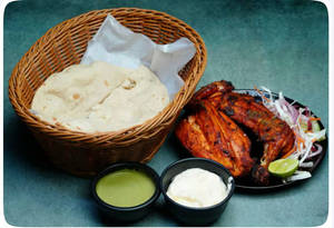 Half Chicken Tandoor With 2 Parotta