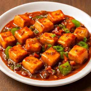 Paneer in Hot Garlic Sauce