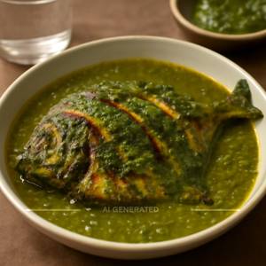 Tandoori Pomfret Green Masala
