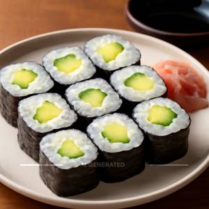 Avocado & Cream Cheese Sushi
