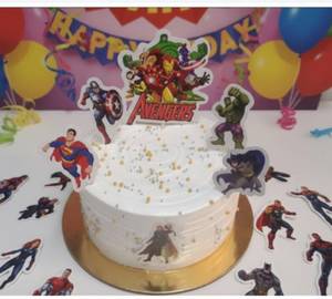 Eggless Avengers Cake [500 GM]