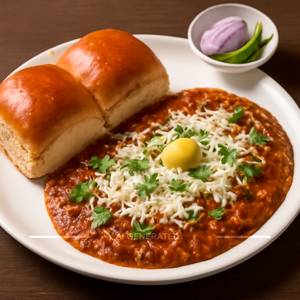 Spl. Cheese Tadka Pav Bhaji 