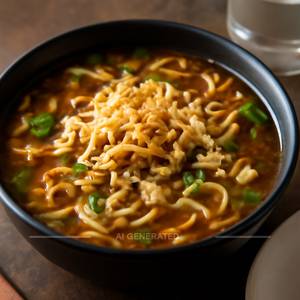 Chicken Manchow Soup (Noodles)