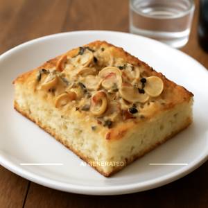 Onion Garlic  Focaccia Bread