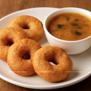 Medu Vada Sambar [4 Piece]                                  