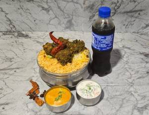 Goungra Chicken Biryani Full With 250ml Soft Drinl