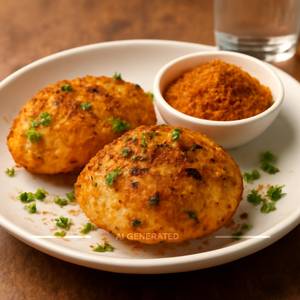 Podi Idli Fry (2 Pcs)