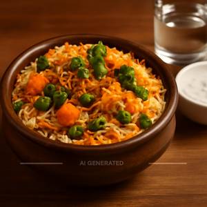 Vegetable Dum Biryani