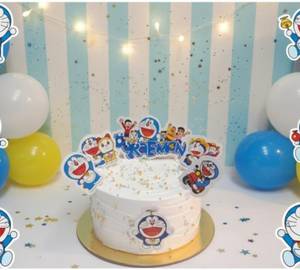 Eggless Doremon Cake [500 GM]
