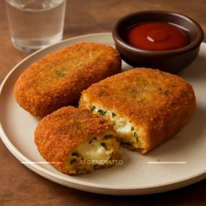 Veg Cheese Cutlet