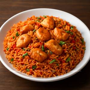 Chicken Schezwan Rice [Half]