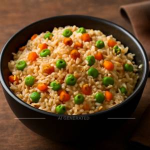 Veg Burnt Garlic Rice 