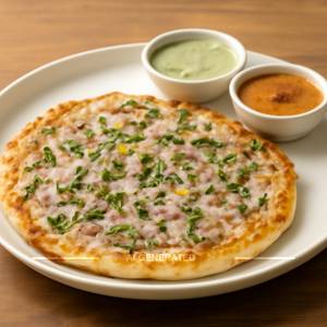 Onion Uttapam (1 pc)