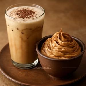 Keto Cold Coffe + Keto Chocolate Mousse