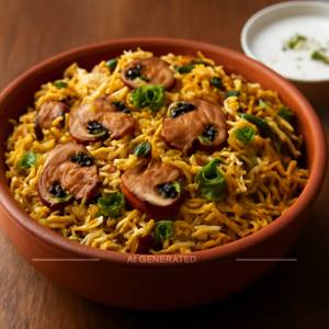 Mushroom Biryani