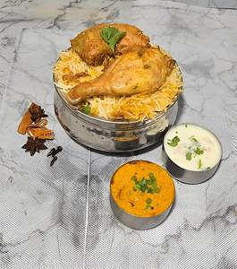 Chicken Dum Biryani Single