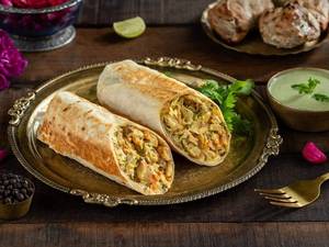 Paneer Haryali Roll
