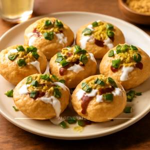 Dahi Puri [6 Pcs]